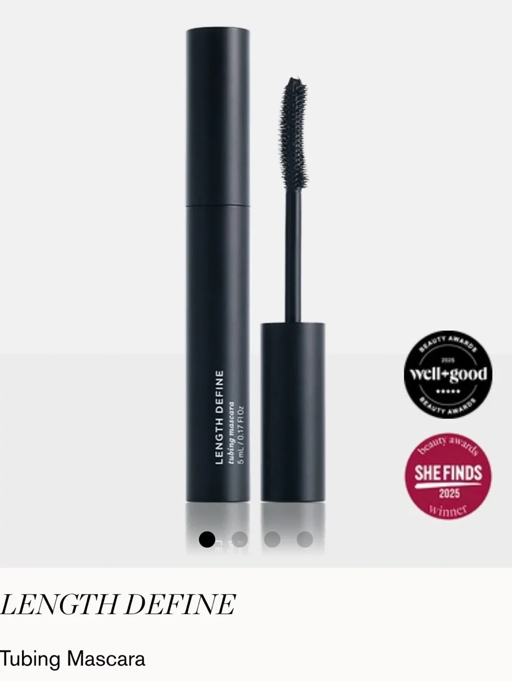 RevitaLash Cosmetics Length Define tubing Mascara - Black